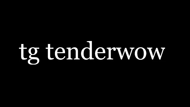 Tenderalise live