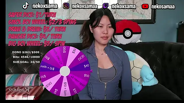 NekoxSama live