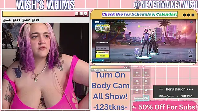 nevermakeawish live