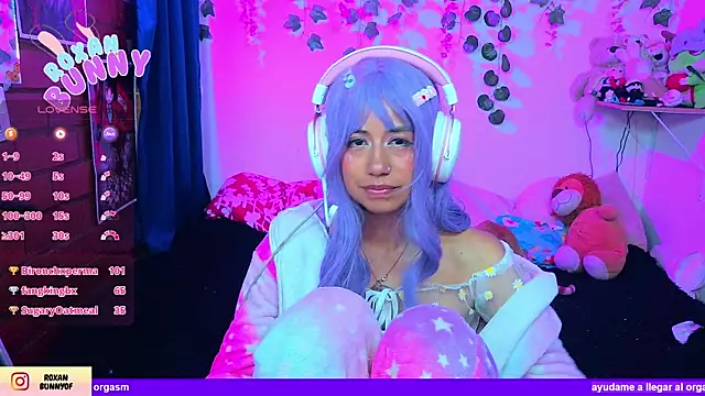 Roxanbunny1 live